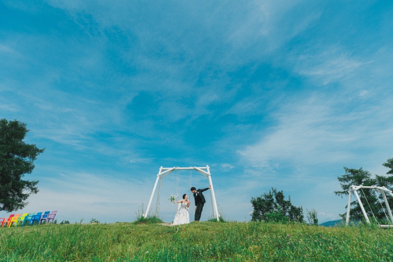 風と音楽が奏でる、ふたりの庭 【北海道】