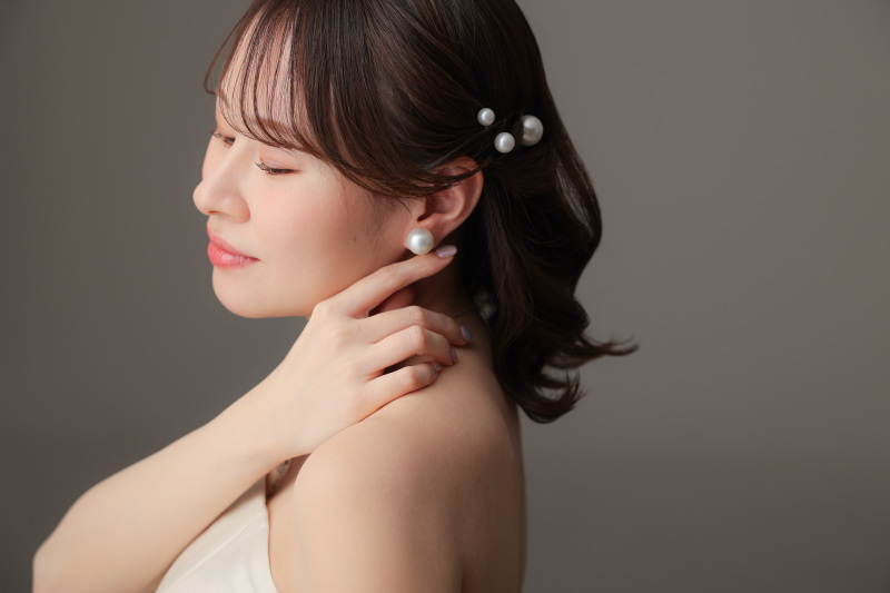 お花に囲まれたスタジオ！