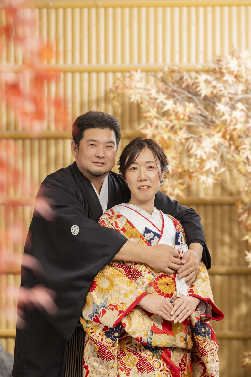 みなとみらい店の屋内庭園スタジオの内で様々な背景を使って