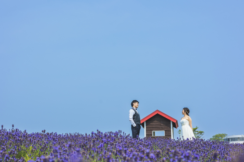 広大で綺麗なお花と一緒に!