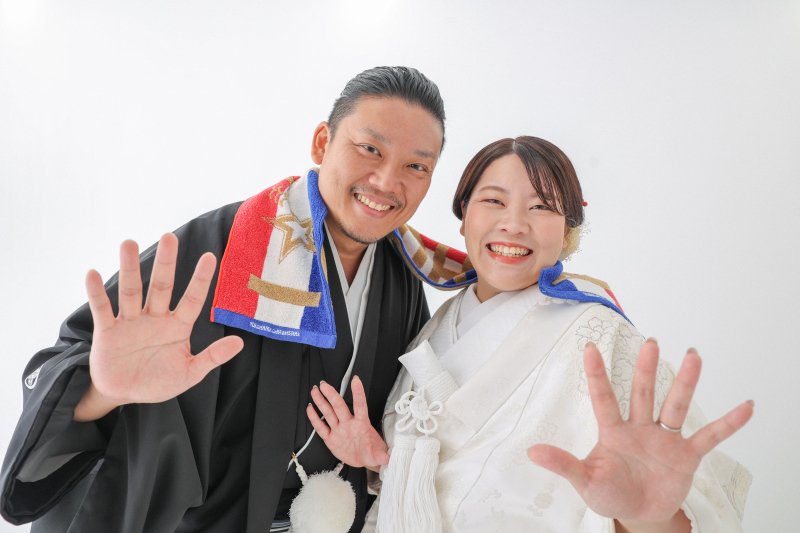 シンプルなスタジオ撮影！