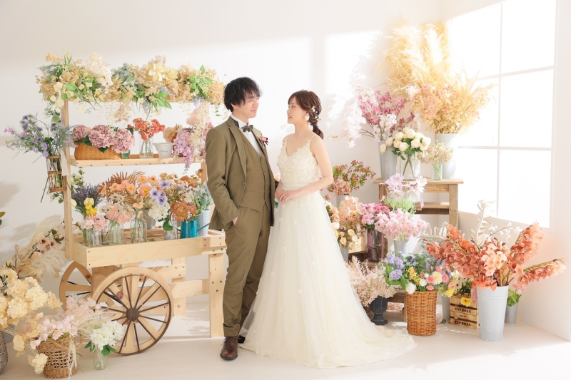 【和装＋洋装】新緑が美しい三渓園とこだわりスタジオ