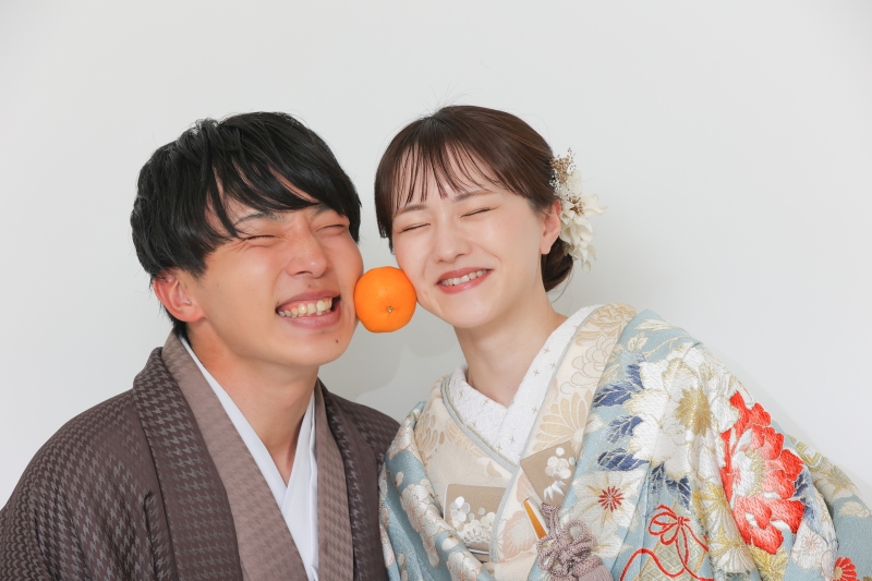 白壁とみかん