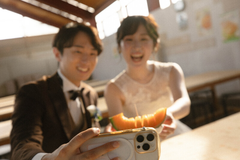 北海道をめぐるフォトウェディング