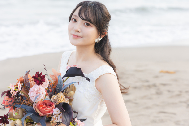 大好きな人と海