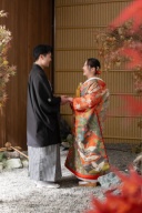 秋を感じる和装スタジオ撮影