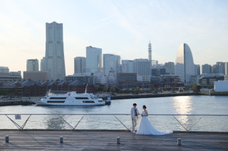 大さん橋夕景から夜景までお楽しみいただけます！