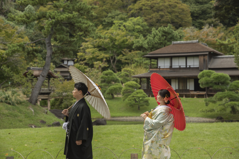 三溪園の自然と