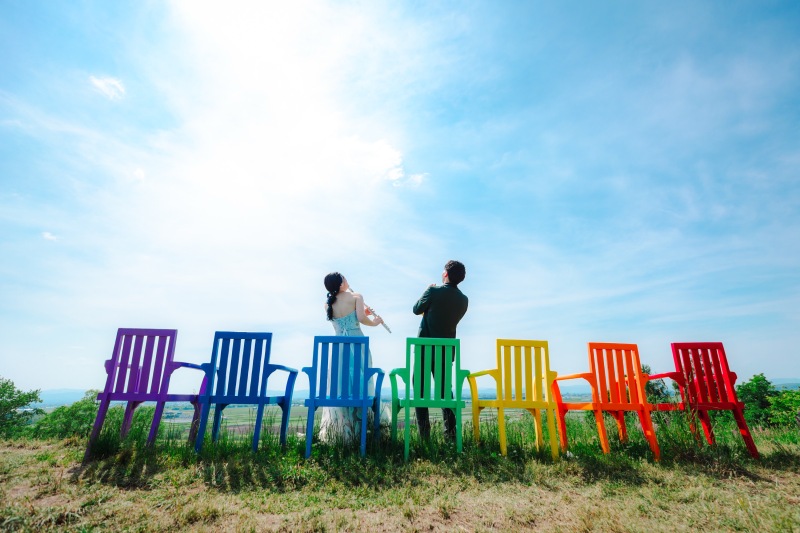 風と音楽が奏でる、ふたりの庭 【北海道】