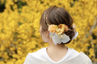 和装ヘアメイク♡