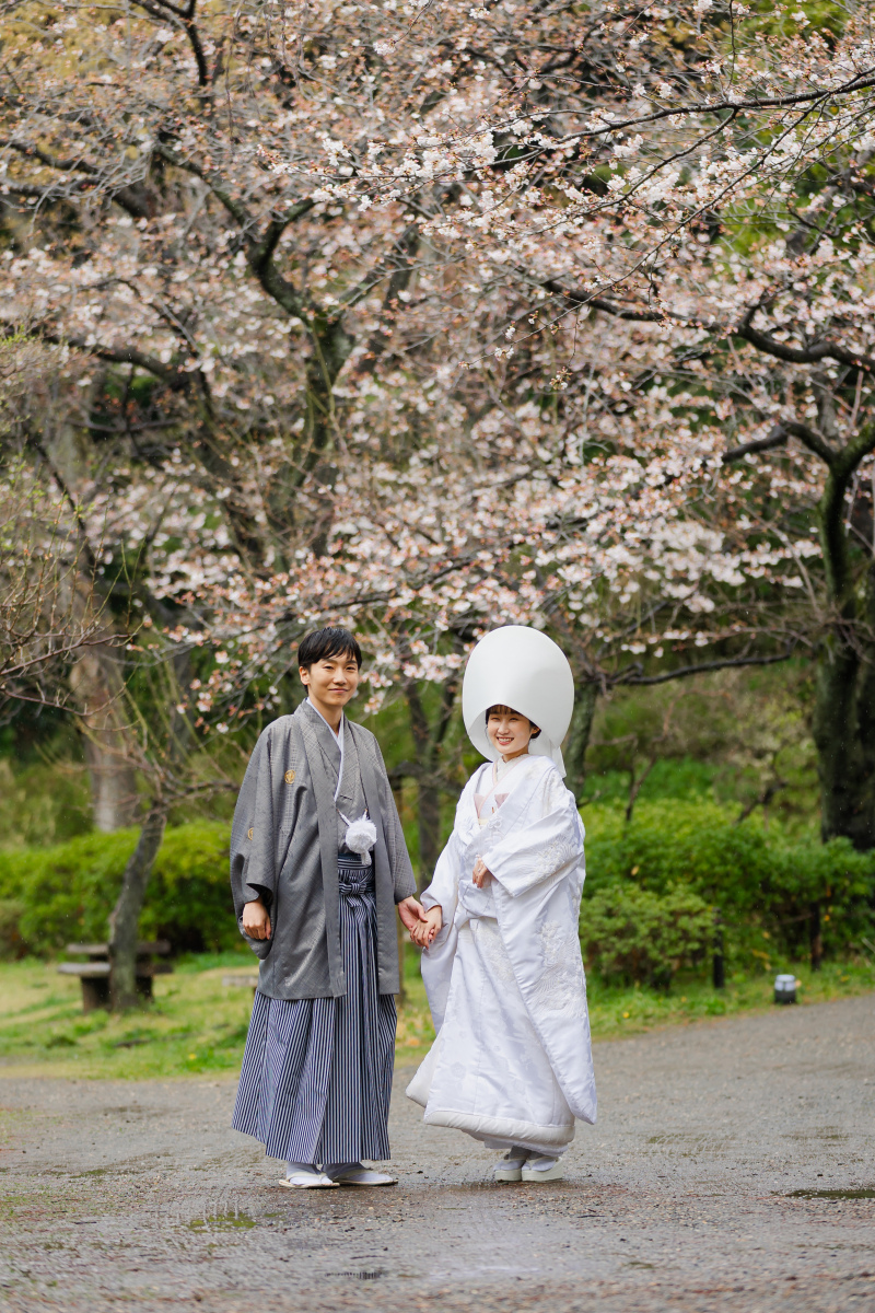 早春の三溪園、笑顔あふれる三渓園撮影