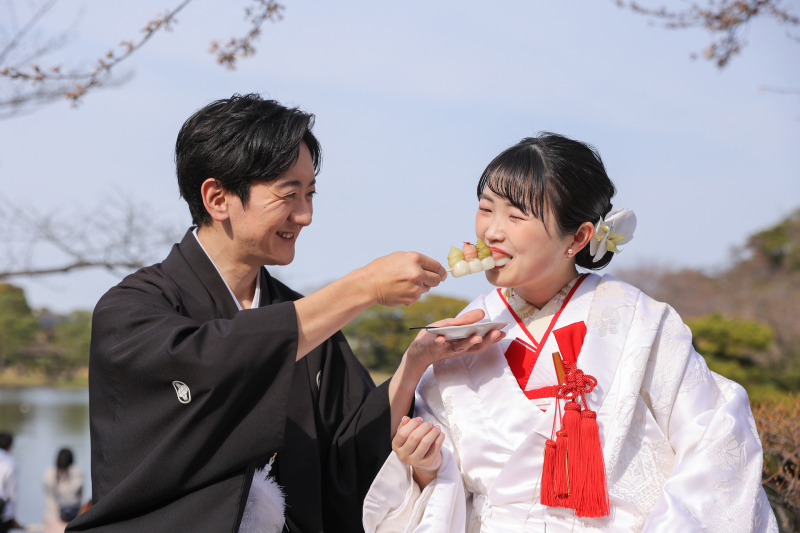 日本庭園でゆったり和装撮影♪【和装ロケーション】