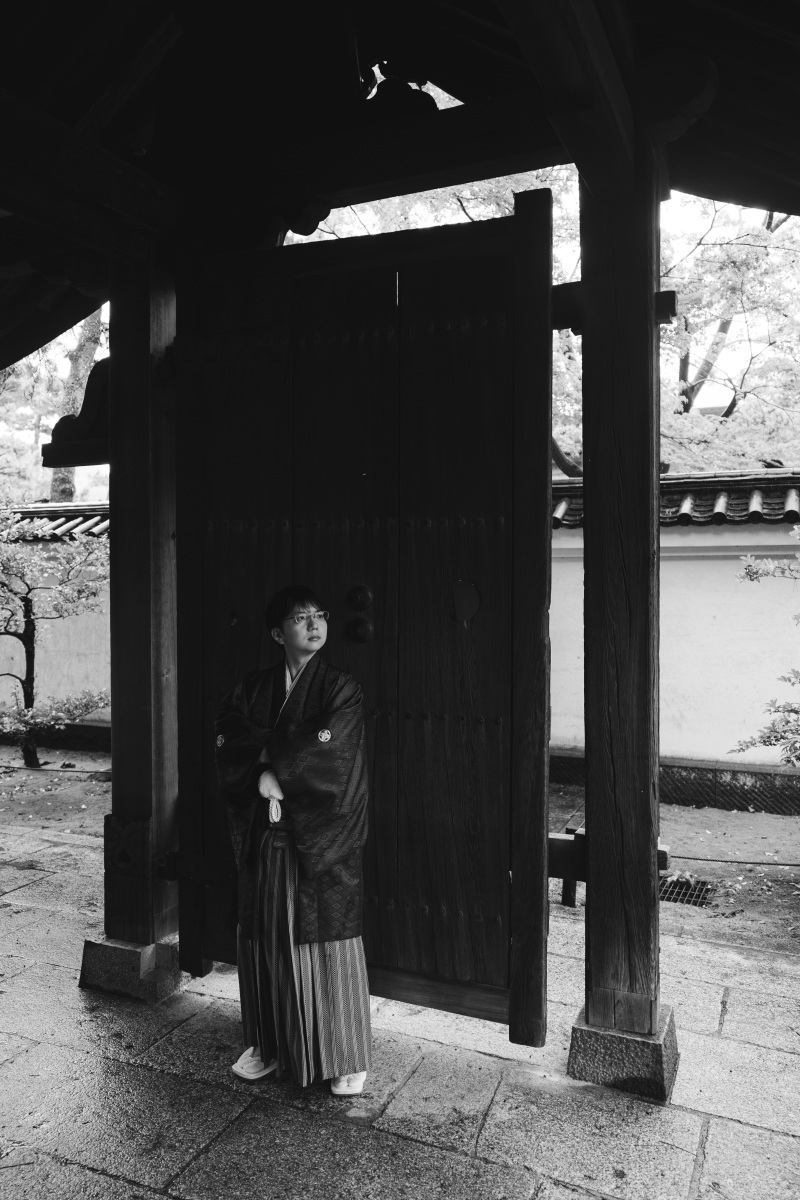 梅雨の日の三溪園