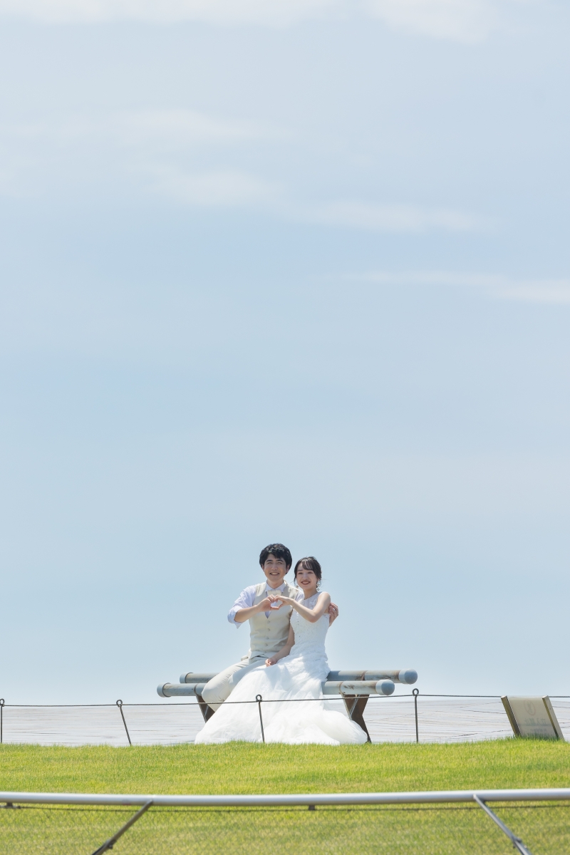 大さん橋で爽やかなお写真を!