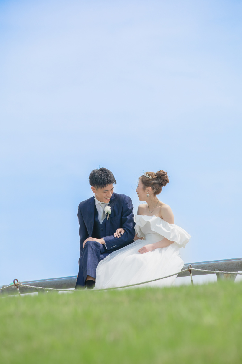 開放感たっぷりな大さん橋ロケーション！！！