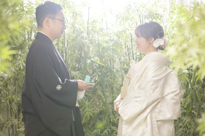笑顔溢れる屋内庭園