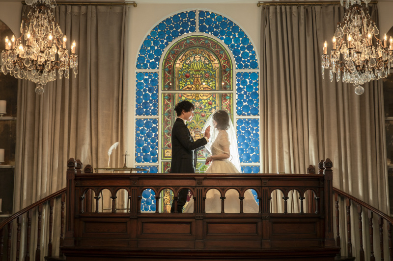 歴史に名を残す建築物での撮影「ラ・バンク・ド・ロア」