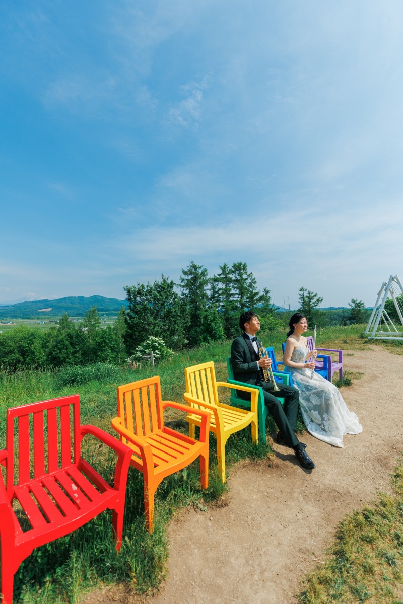 風と音楽が奏でる、ふたりの庭 【北海道】