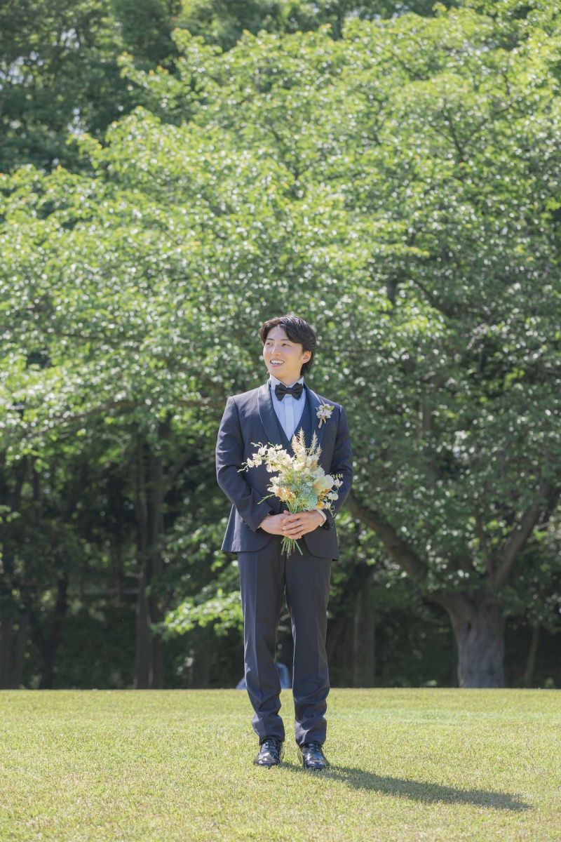 ナチュラルな韓国風ウエディングフォト♡【根岸森林公園ロケーション】