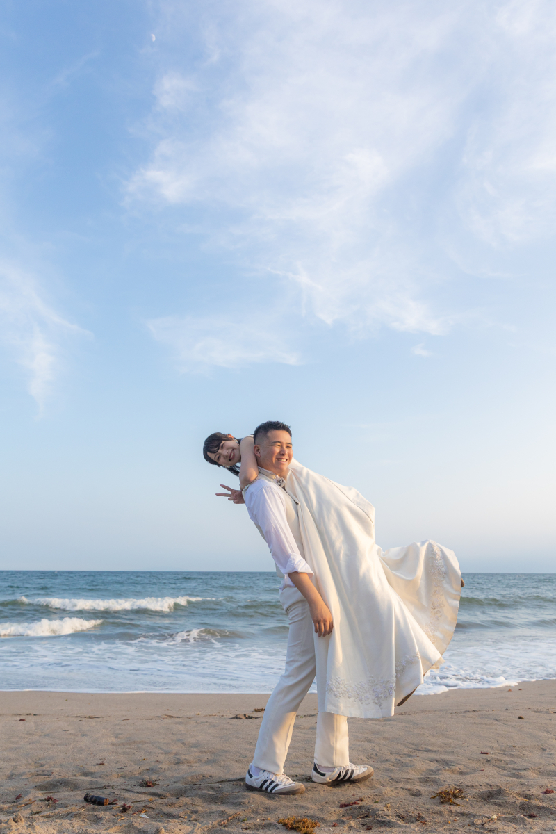 大好きな人と海