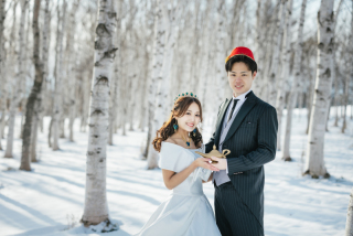 撮影を小物アクセントでお二人らしく♫