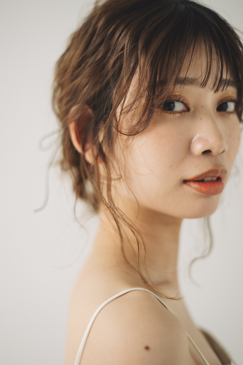 ヘアメイクでグンと可愛く見えるドレス♪