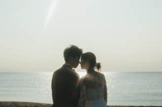 まるで映画のワンシーン✨ロマンチックな海ロケーション撮影！