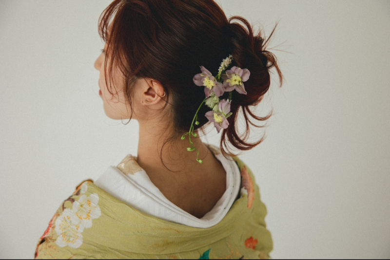 個性派！和装ヘアメイク紹介