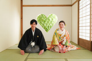 ウエディングフォトのお写真でとびきりの年賀状を作りませんか?