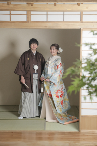 豊富な背景とカット数が魅 力✨スタジオSOLAのウエディングフォト！