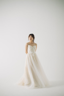 ヘアメイクでグンと可愛く見えるドレス♪