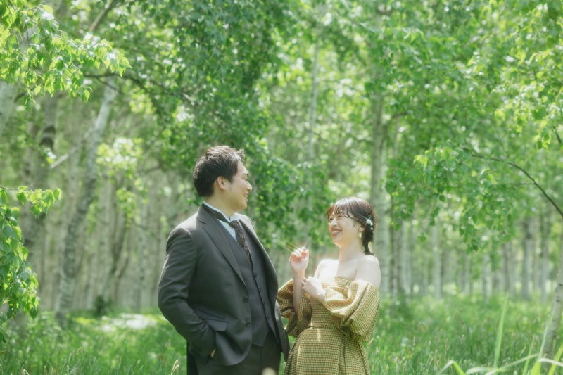 春夏秋冬を楽しめる♫モエレ沼公園で洋装ロケーション!