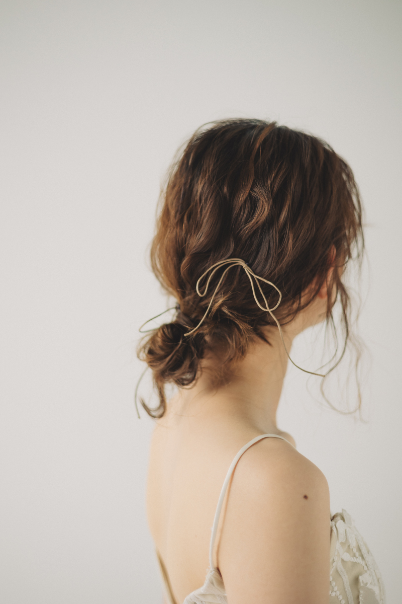 ヘアメイクでグンと可愛く見えるドレス♪