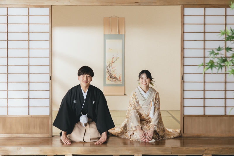 年賀状には屋内庭園を!