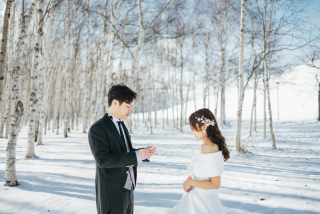 雪景色&times;モエレ沼公園⛄️冬のロケーション撮影!