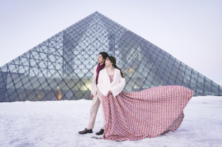 モエレ沼公園で雪ロケーションを楽しんでみませんか？