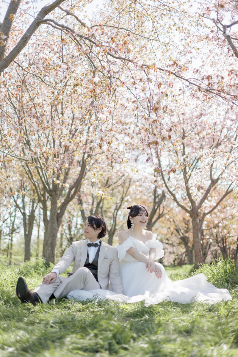 春夏秋冬を楽しめる♫モエレ沼公園で洋装ロケーション!