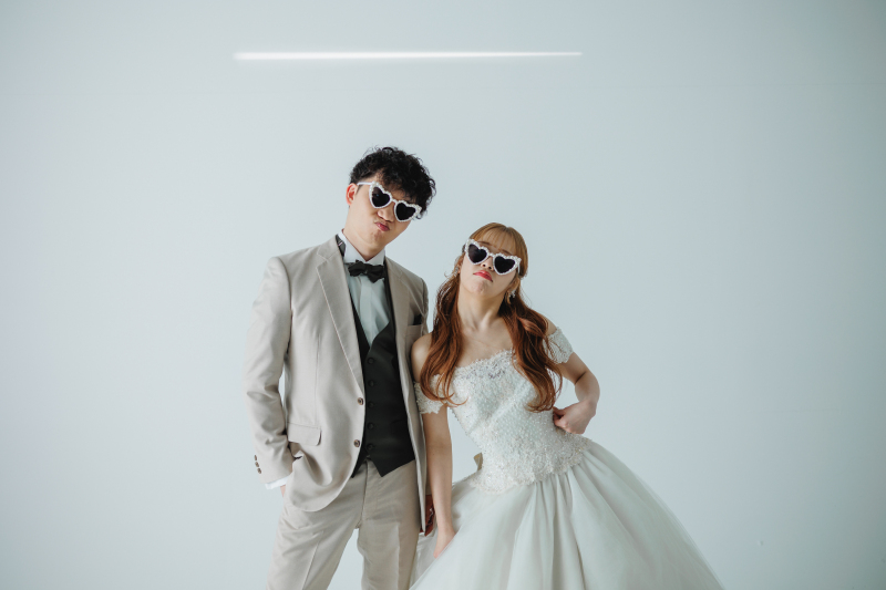 寒い季節は室内で暖かウェディングフォト✨