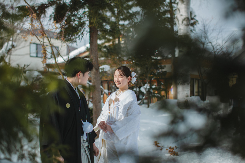 1月〜2月！西野神社で和装ロケーション撮影！☃️