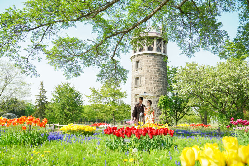 百合が原公園でとびきりの和装ロケーション撮影!!