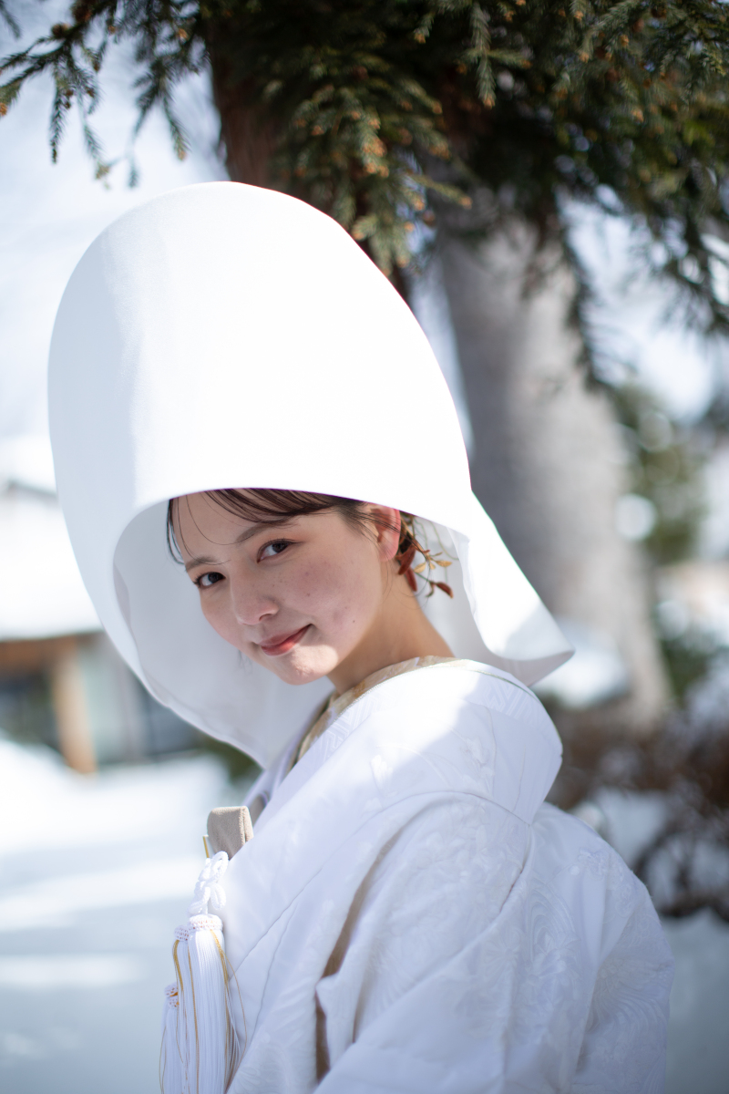 綿帽子についてコーディネートのご案内＊