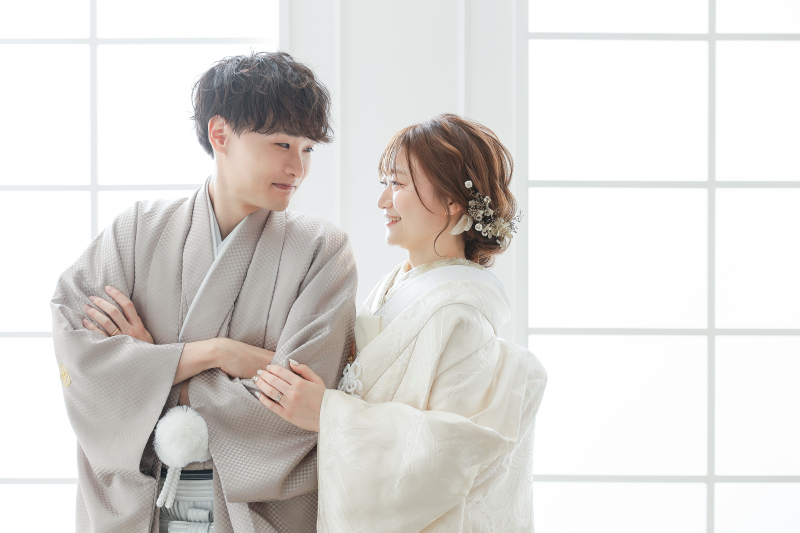 柔らかな雰囲気の和装撮影はいかがでしょうか?