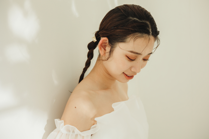 スタジオに映えるオシャレヘアメイク