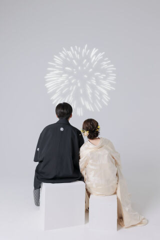 白ホリゾントでしっかり、可愛らしく。