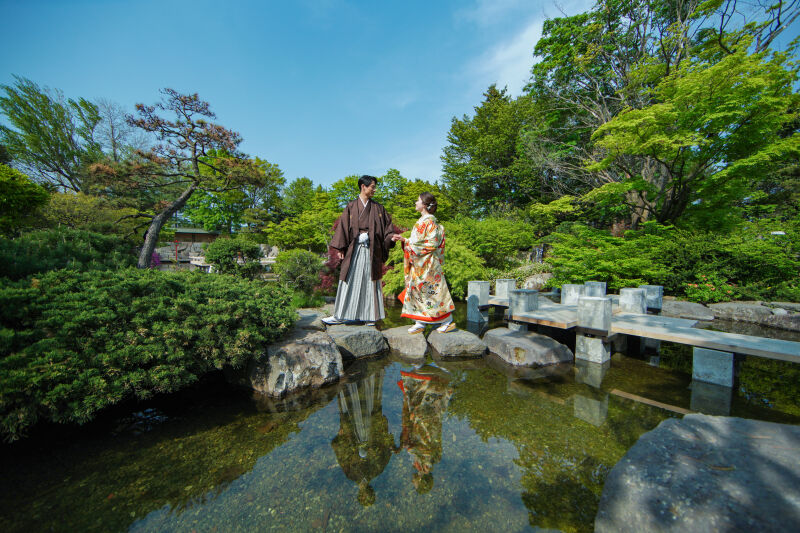 百合が原公園でとびきりの和装ロケーション撮影!!