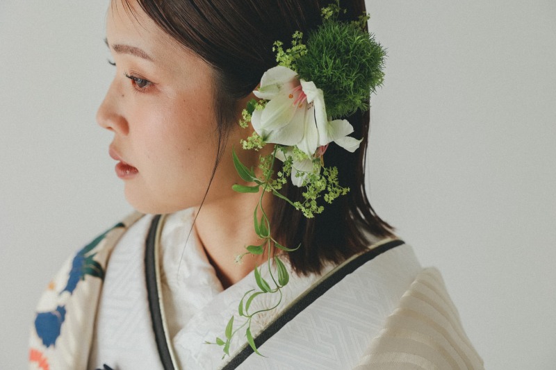 和装ヘアメイクのご紹介*