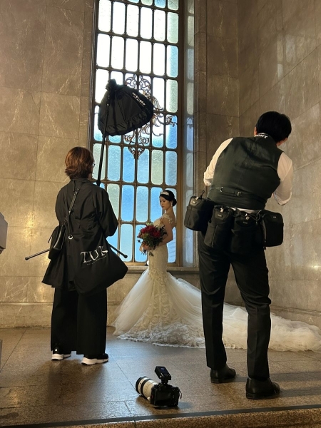 撮影の裏側をチラ見せ♪ in 国立博物館!!①