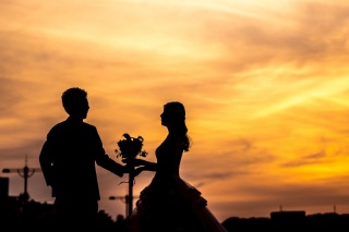 \ チームUKウェディングがつくるシルエットショットをご紹介☆ /