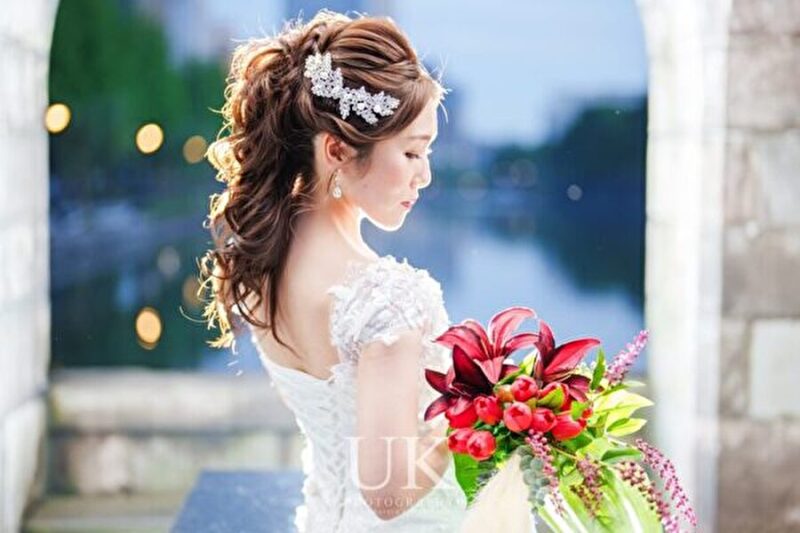 【花嫁美容】前撮りにおすすめヘアスタイル3選！【東京のヘアメイクならTUK】