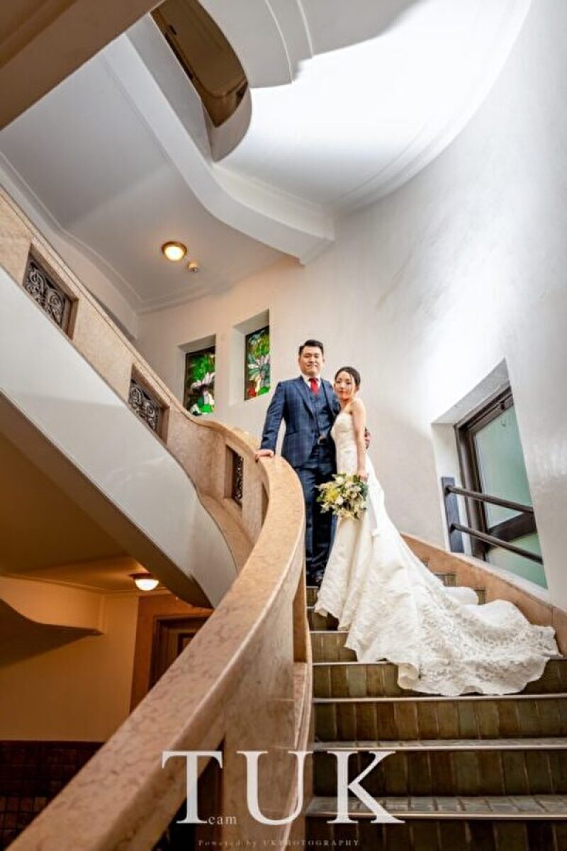 【ウェディングフォト】国立科学博物館撮影！お二人の思い出の場所をお聞かせください